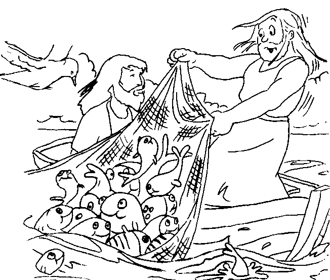 Dibujo para colorear: Pescador (Ocupaciones) #103962 - Dibujos para Colorear e Imprimir Gratis