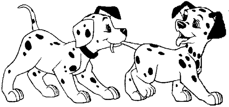 Dibujo para colorear: 101 Dalmatians (Películas de animación) #129247 - Dibujos para Colorear e Imprimir Gratis