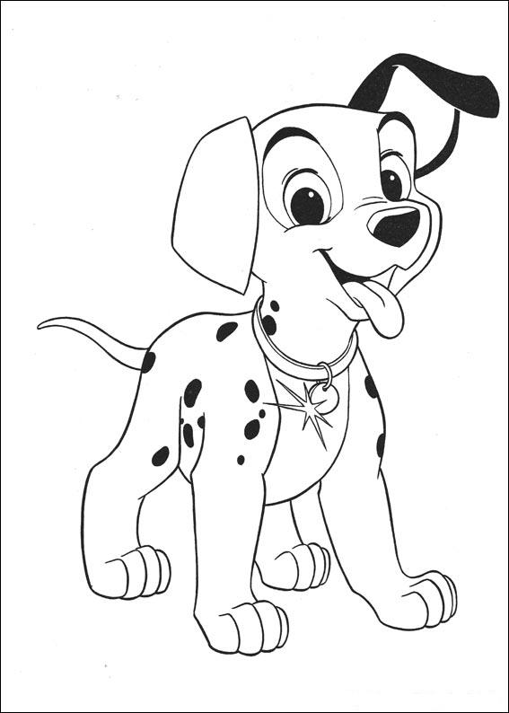 Dibujo para colorear: 101 Dalmatians (Películas de animación) #129367 - Dibujos para Colorear e Imprimir Gratis