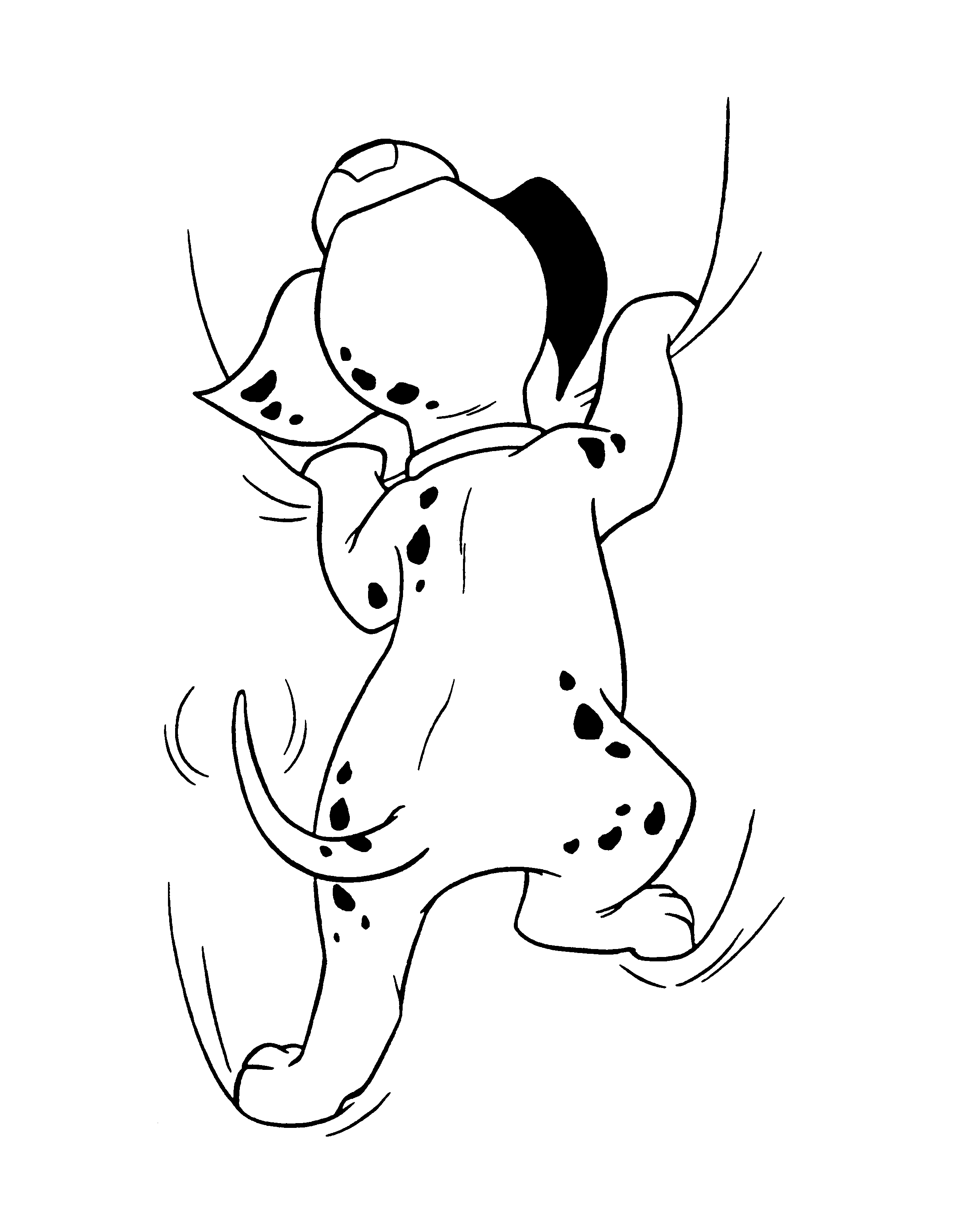 Dibujo para colorear: 101 Dalmatians (Películas de animación) #129380 - Dibujos para Colorear e Imprimir Gratis