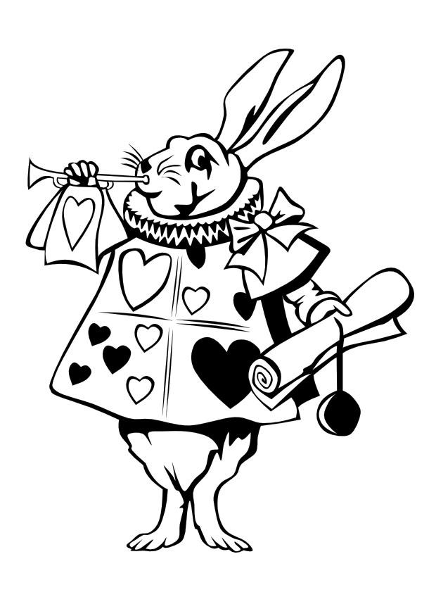 Dibujo para colorear: Alice in Wonderland (Películas de animación) #127945 - Dibujos para Colorear e Imprimir Gratis