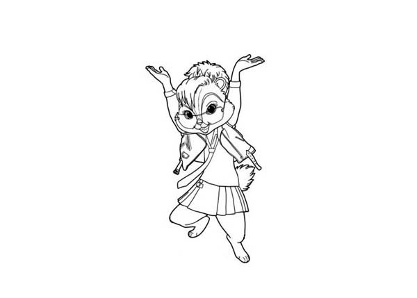 Dibujo para colorear: Alvin and the Chipmunks (Películas de animación) #128470 - Dibujos para Colorear e Imprimir Gratis