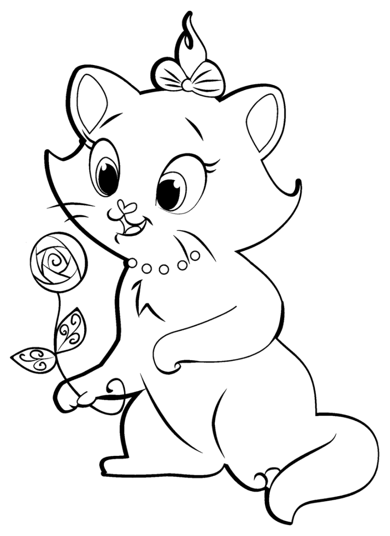 Dibujo para colorear: Aristocats (Películas de animación) #26877 - Dibujos para Colorear e Imprimir Gratis