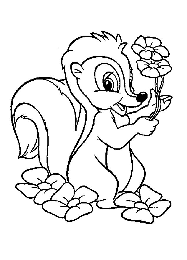 Dibujo para colorear: Bambi (Películas de animación) #128556 - Dibujos para Colorear e Imprimir Gratis