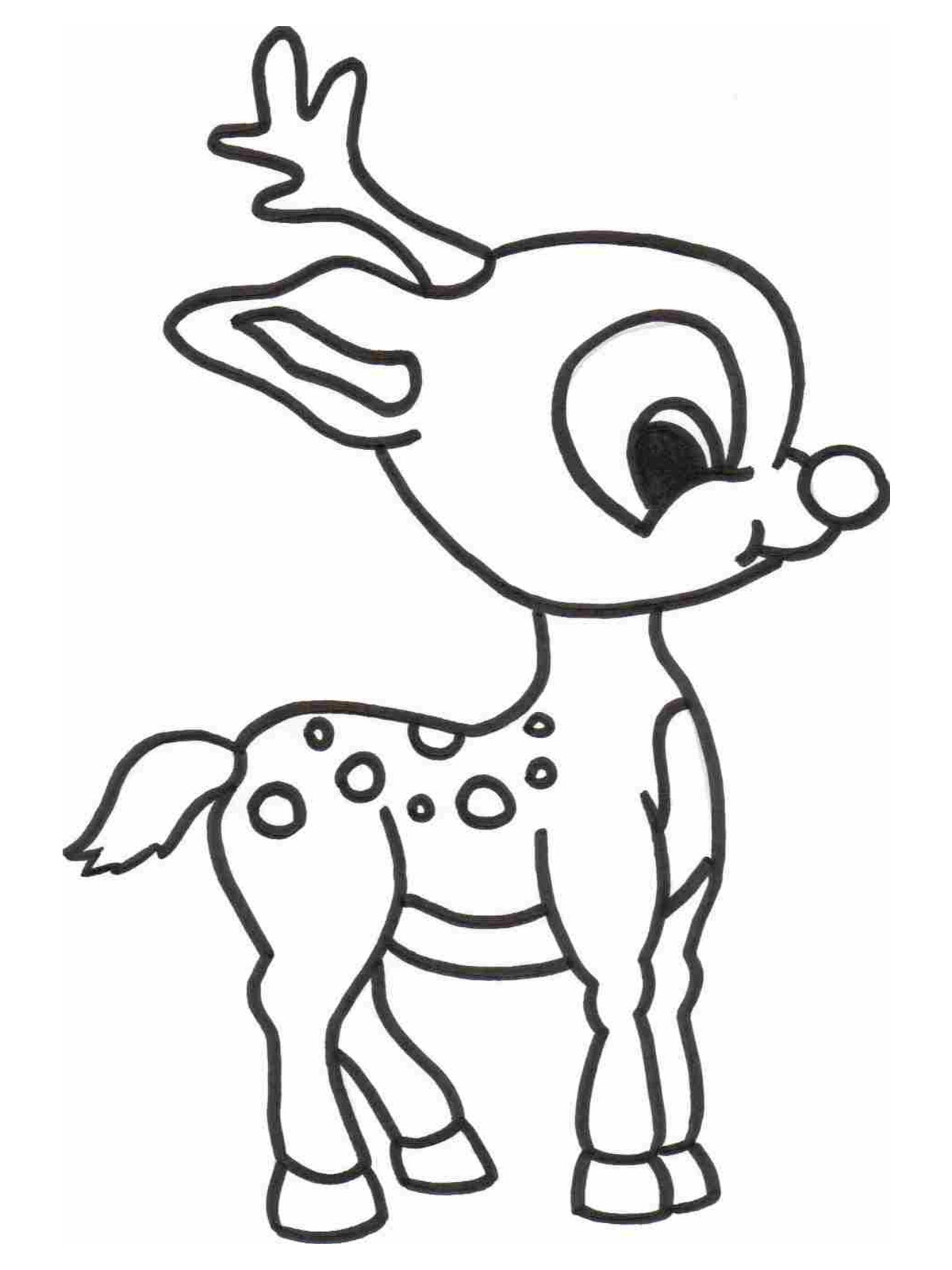 Dibujo para colorear: Bambi (Películas de animación) #128797 - Dibujos para Colorear e Imprimir Gratis