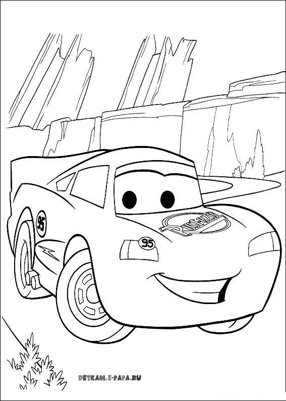 Dibujo para colorear: Cars (Películas de animación) #132615 - Dibujos para Colorear e Imprimir Gratis