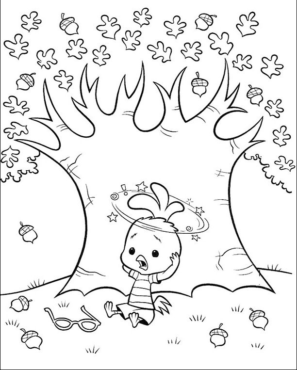 Dibujo para colorear: Chicken Little (Películas de animación) #72672 - Dibujos para Colorear e Imprimir Gratis