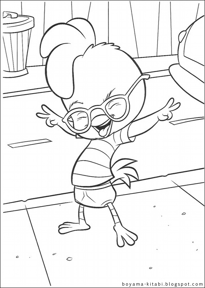 Dibujo para colorear: Chicken Little (Películas de animación) #72912 - Dibujos para Colorear e Imprimir Gratis