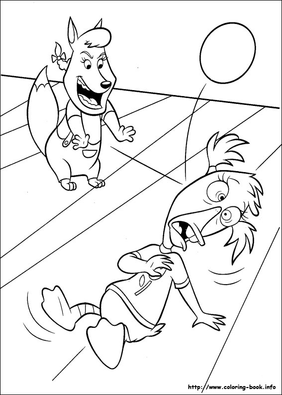 Dibujo para colorear: Chicken Little (Películas de animación) #72924 - Dibujos para Colorear e Imprimir Gratis