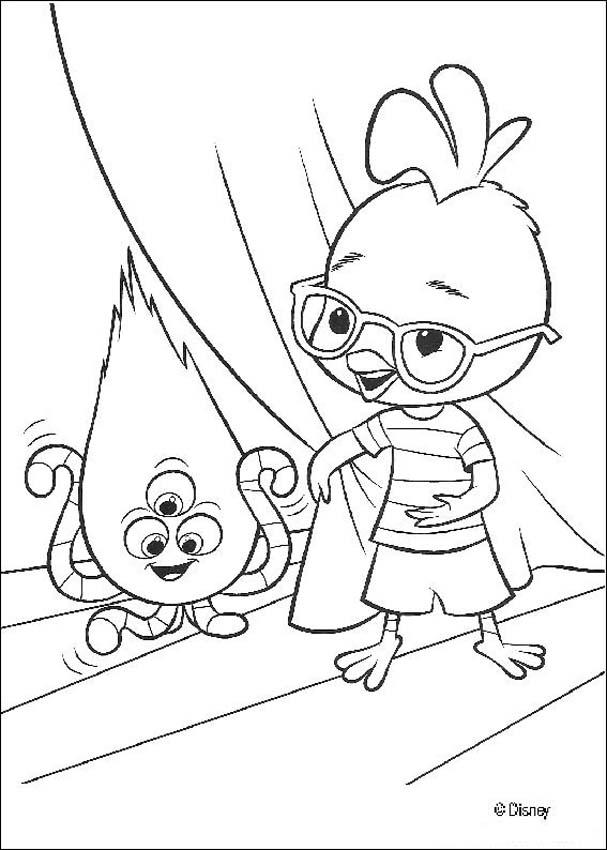Dibujo para colorear: Chicken Little (Películas de animación) #72965 - Dibujos para Colorear e Imprimir Gratis