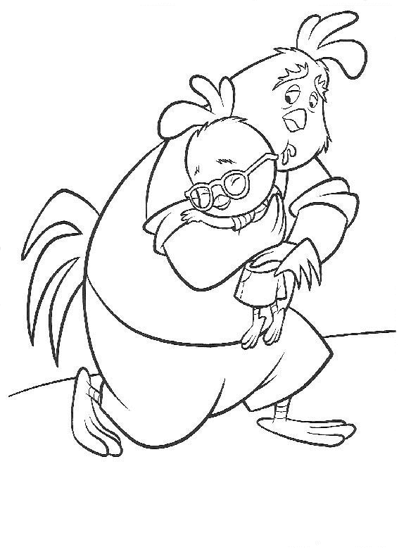 Dibujo para colorear: Chicken Little (Películas de animación) #73002 - Dibujos para Colorear e Imprimir Gratis