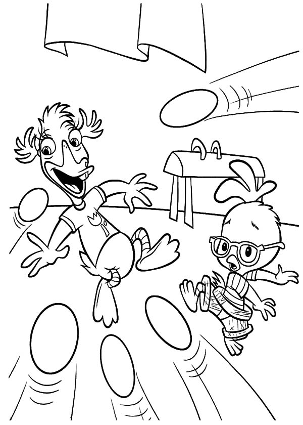 Dibujo para colorear: Chicken Little (Películas de animación) #73081 - Dibujos para Colorear e Imprimir Gratis