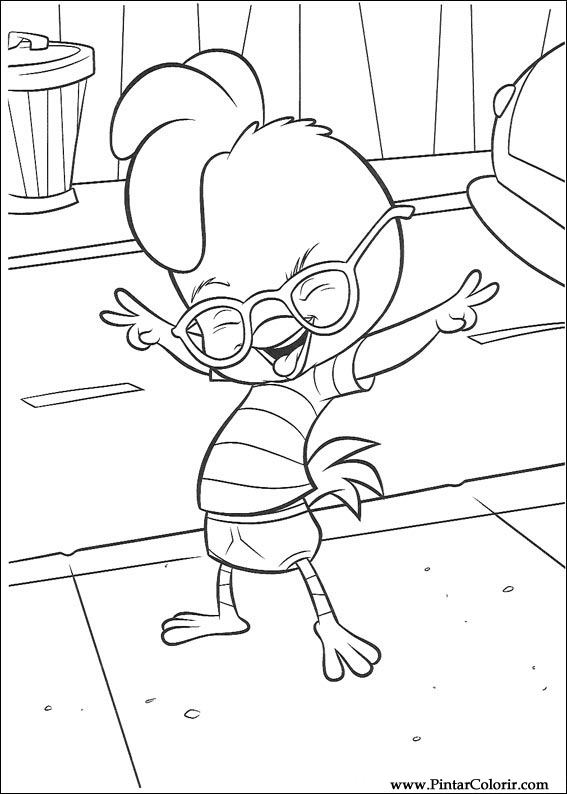 Dibujo para colorear: Chicken Little (Películas de animación) #73202 - Dibujos para Colorear e Imprimir Gratis
