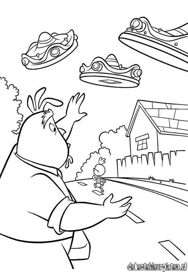 Dibujo para colorear: Chicken Little (Películas de animación) #73204 - Dibujos para Colorear e Imprimir Gratis