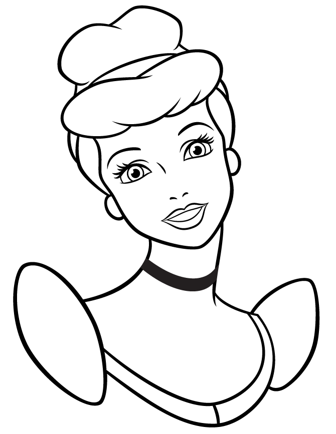Dibujo para colorear: Cinderella (Películas de animación) #129582 - Dibujos para Colorear e Imprimir Gratis