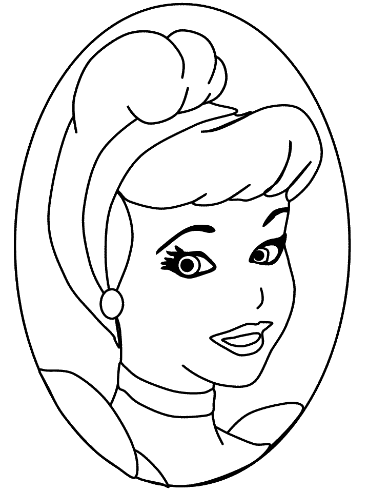 Dibujo para colorear: Cinderella (Películas de animación) #129629 - Dibujos para Colorear e Imprimir Gratis