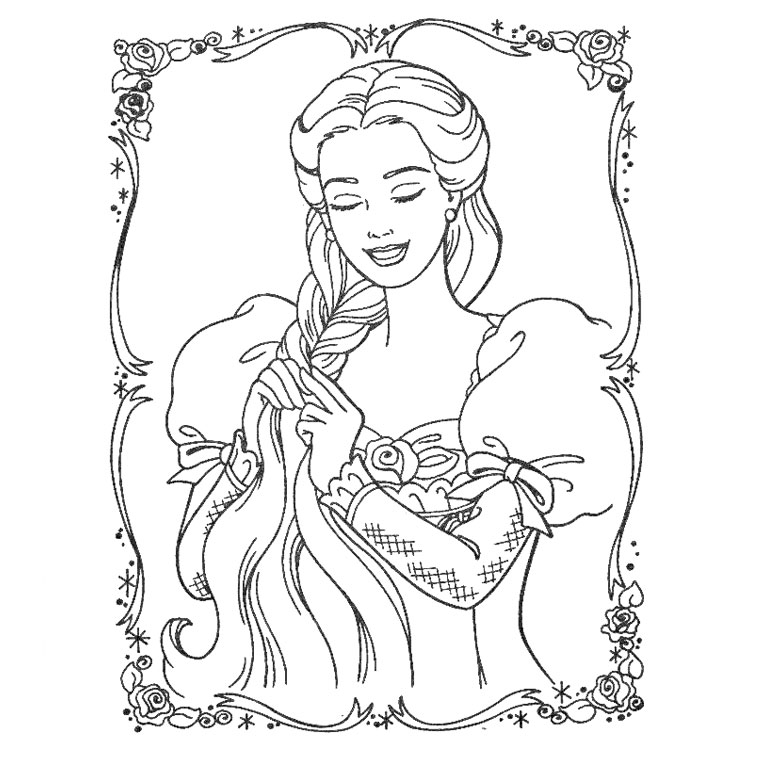 Dibujo para colorear: Cinderella (Películas de animación) #129734 - Dibujos para Colorear e Imprimir Gratis