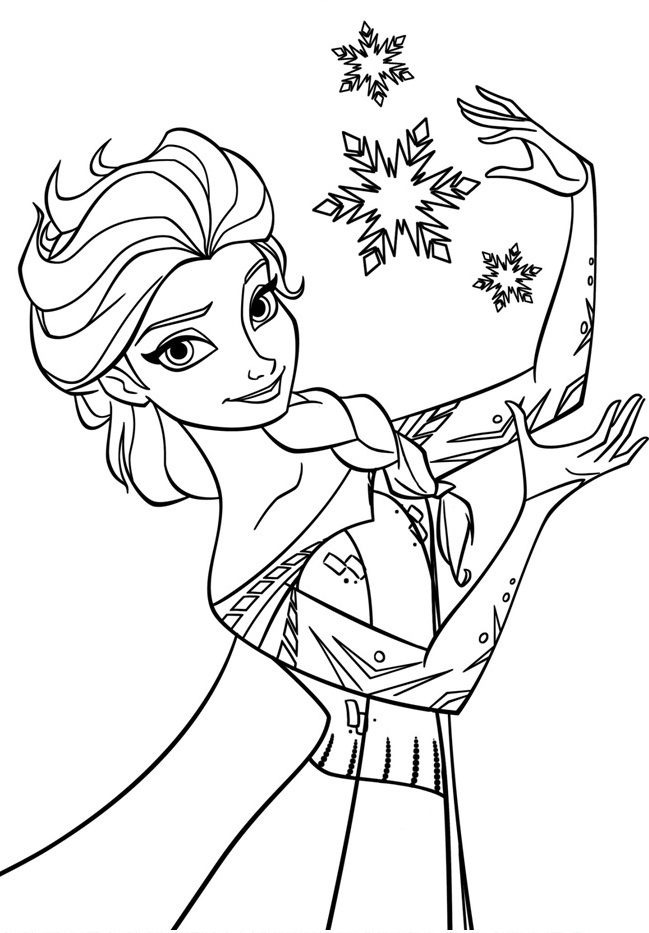 Dibujo para colorear: Frozen (Películas de animación) #71684 - Dibujos para Colorear e Imprimir Gratis