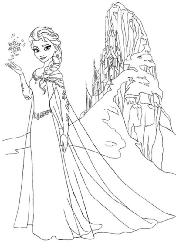 Dibujo para colorear: Frozen (Películas de animación) #71686 - Dibujos para Colorear e Imprimir Gratis