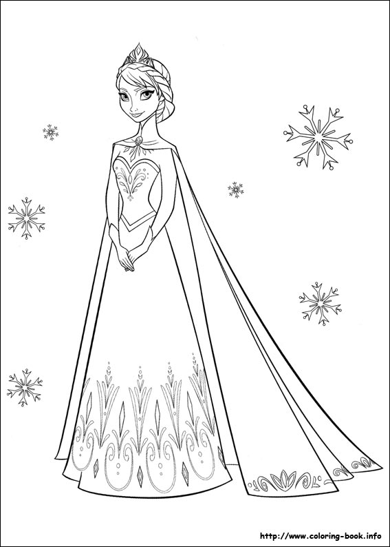 Dibujo para colorear: Frozen (Películas de animación) #71724 - Dibujos para Colorear e Imprimir Gratis