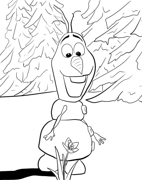 Dibujo para colorear: Frozen (Películas de animación) #71729 - Dibujos para Colorear e Imprimir Gratis