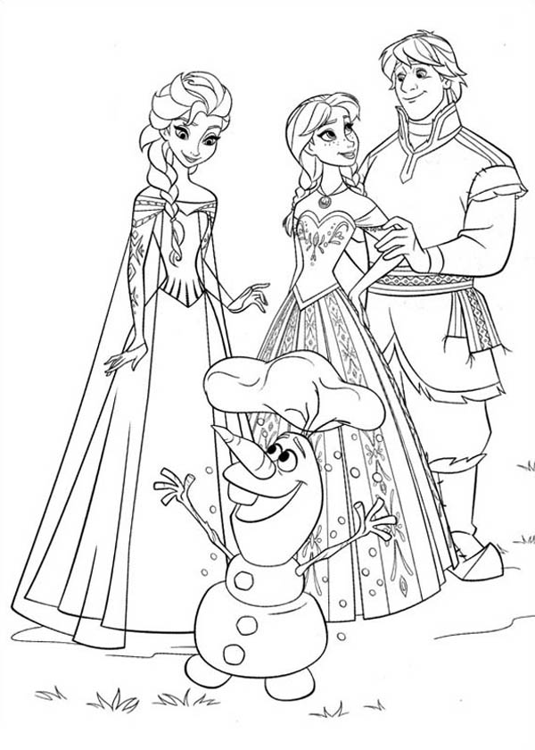 Dibujo para colorear: Frozen (Películas de animación) #71747 - Dibujos para Colorear e Imprimir Gratis