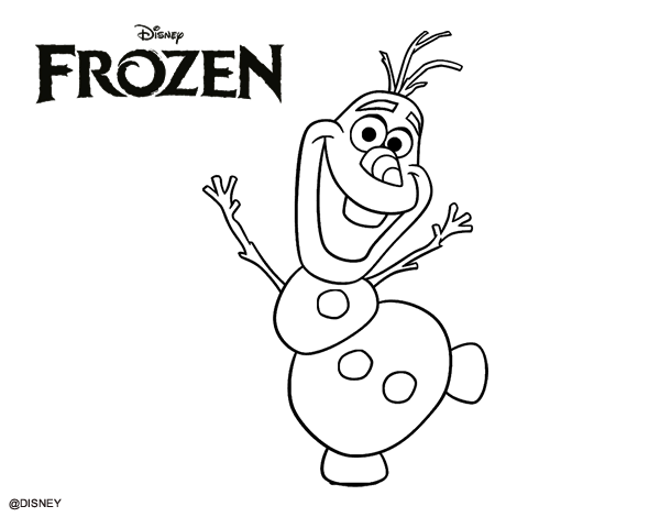 Dibujo para colorear: Frozen (Películas de animación) #71793 - Dibujos para Colorear e Imprimir Gratis