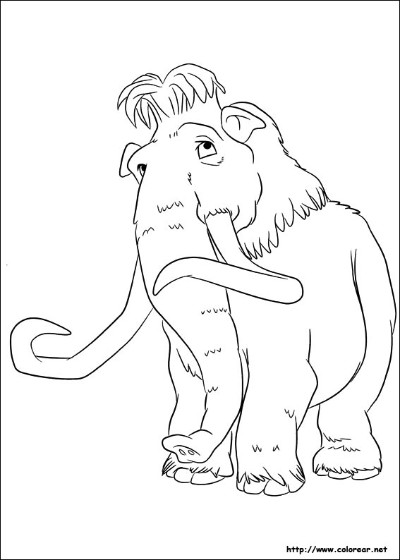 Dibujo para colorear: Ice Age (Películas de animación) #71656 - Dibujos para Colorear e Imprimir Gratis
