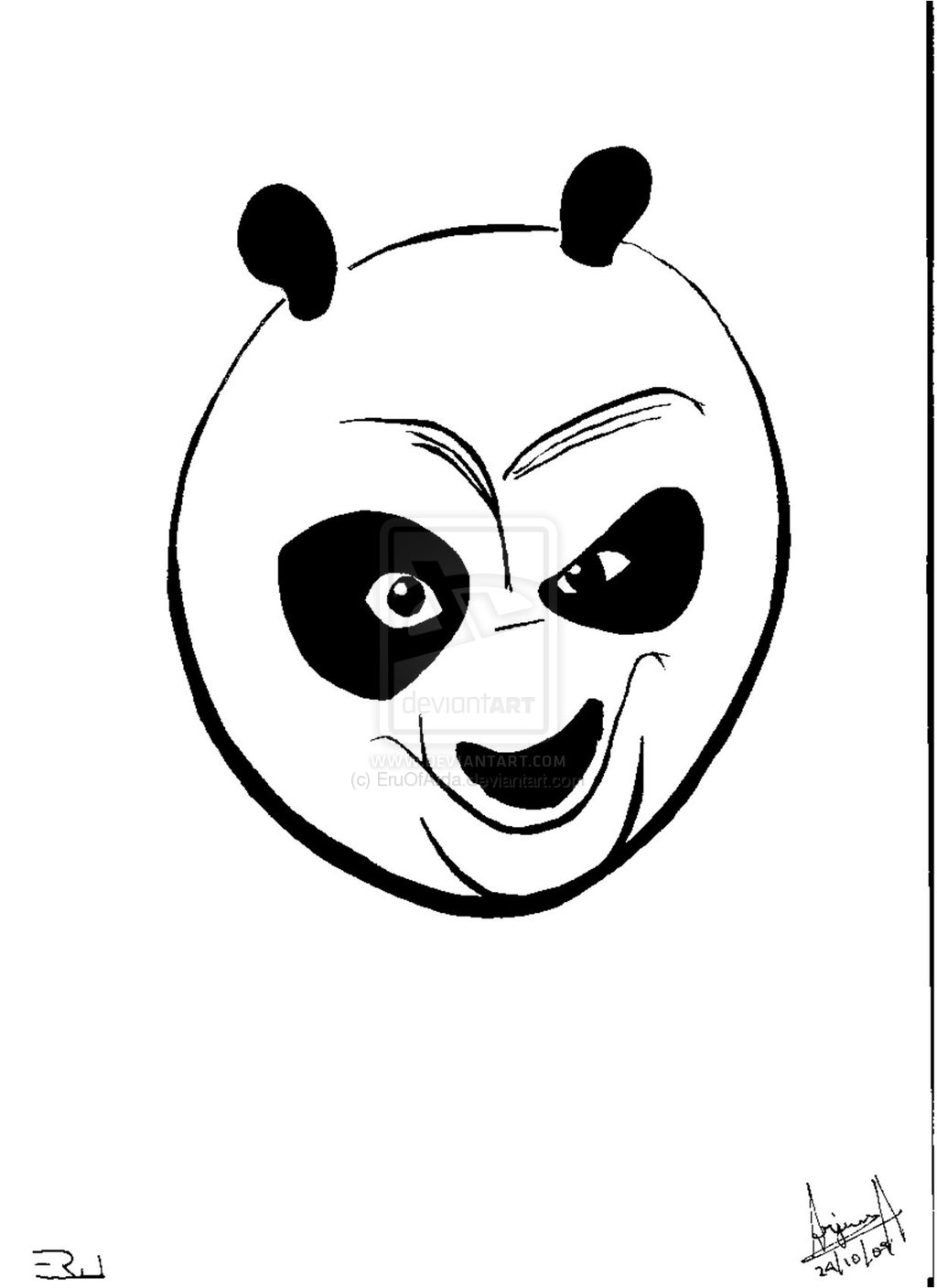 Dibujo para colorear: Kung Fu Panda (Películas de animación) #73471 - Dibujos para Colorear e Imprimir Gratis