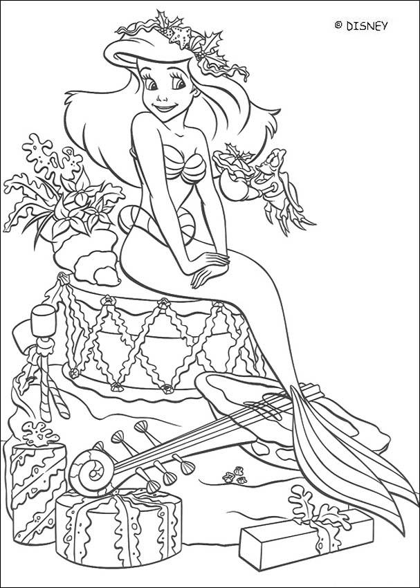 Dibujo para colorear: La Sirenita (Películas de animación) #127282 - Dibujos para Colorear e Imprimir Gratis