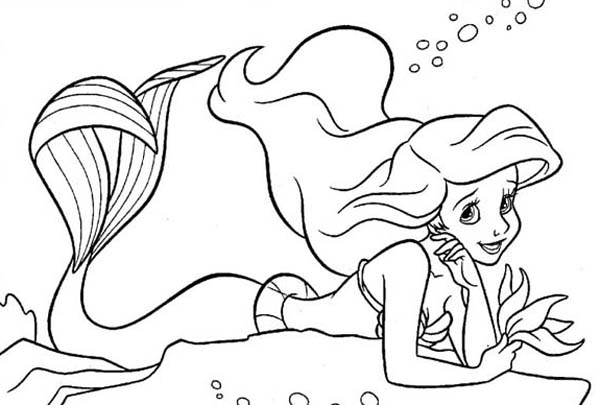 Dibujo para colorear: La Sirenita (Películas de animación) #127474 - Dibujos para Colorear e Imprimir Gratis