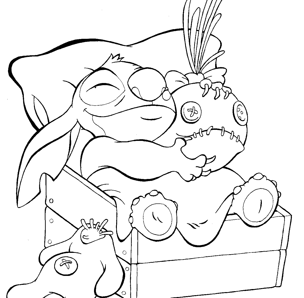 Dibujo para colorear: Lilo & Stitch (Películas de animación) #44818 - Dibujos para Colorear e Imprimir Gratis
