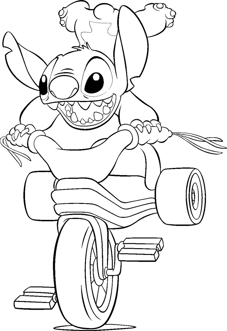 Dibujo para colorear: Lilo & Stitch (Películas de animación) #44894 - Dibujos para Colorear e Imprimir Gratis