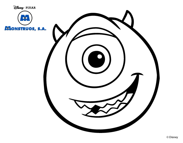 Dibujo para colorear: Monsters Inc. (Películas de animación) #132388 - Dibujos para Colorear e Imprimir Gratis