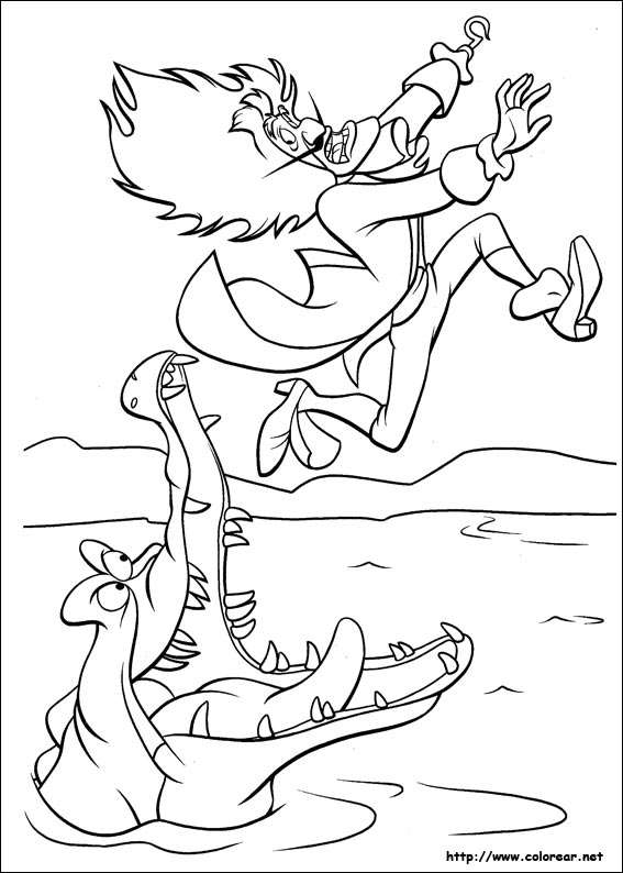 Dibujo para colorear: Peter Pan (Películas de animación) #128860 - Dibujos para Colorear e Imprimir Gratis