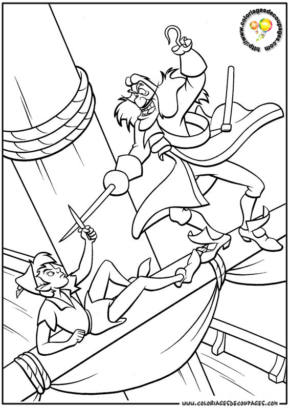 Dibujo para colorear: Peter Pan (Películas de animación) #128864 - Dibujos para Colorear e Imprimir Gratis