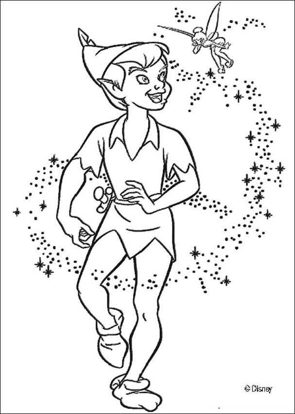 Dibujo para colorear: Peter Pan (Películas de animación) #128871 - Dibujos para Colorear e Imprimir Gratis