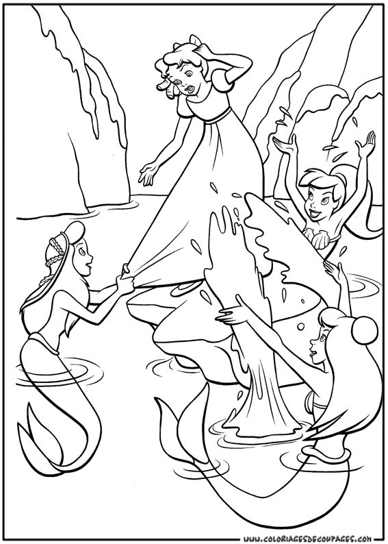 Dibujo para colorear: Peter Pan (Películas de animación) #129021 - Dibujos para Colorear e Imprimir Gratis