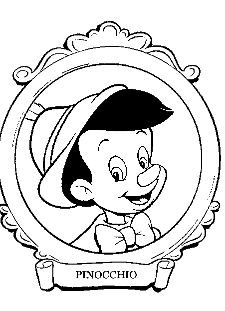 Dibujo para colorear: Pinocchio (Películas de animación) #132241 - Dibujos para Colorear e Imprimir Gratis