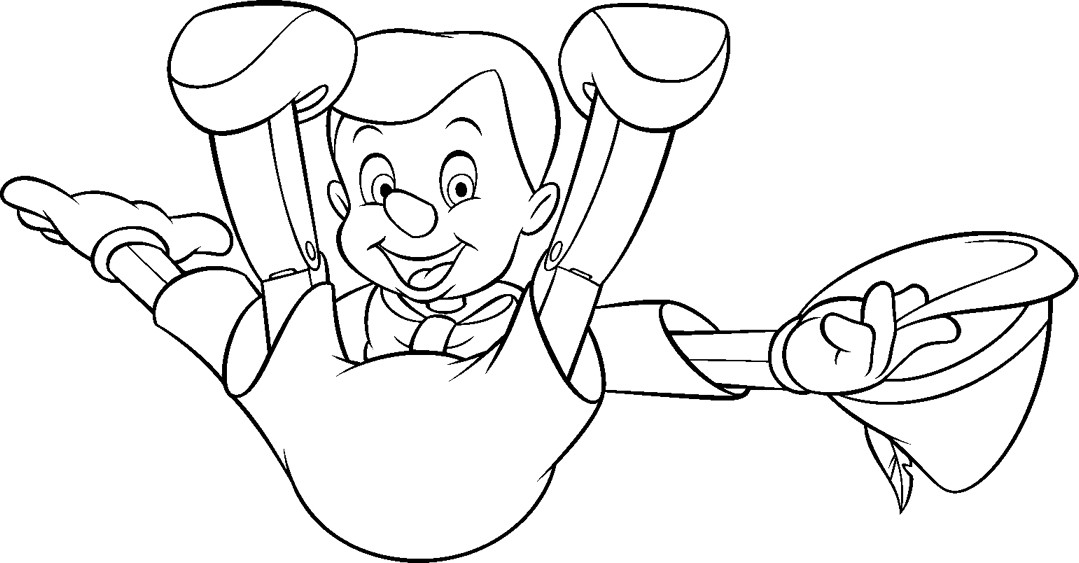 Dibujo para colorear: Pinocchio (Películas de animación) #132275 - Dibujos para Colorear e Imprimir Gratis