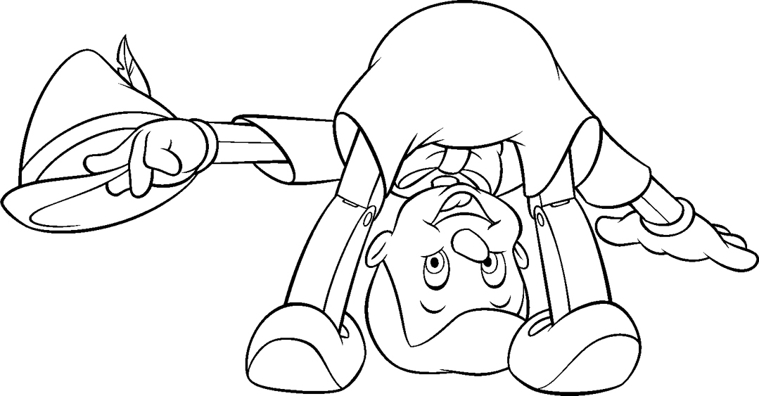Dibujo para colorear: Pinocchio (Películas de animación) #132306 - Dibujos para Colorear e Imprimir Gratis