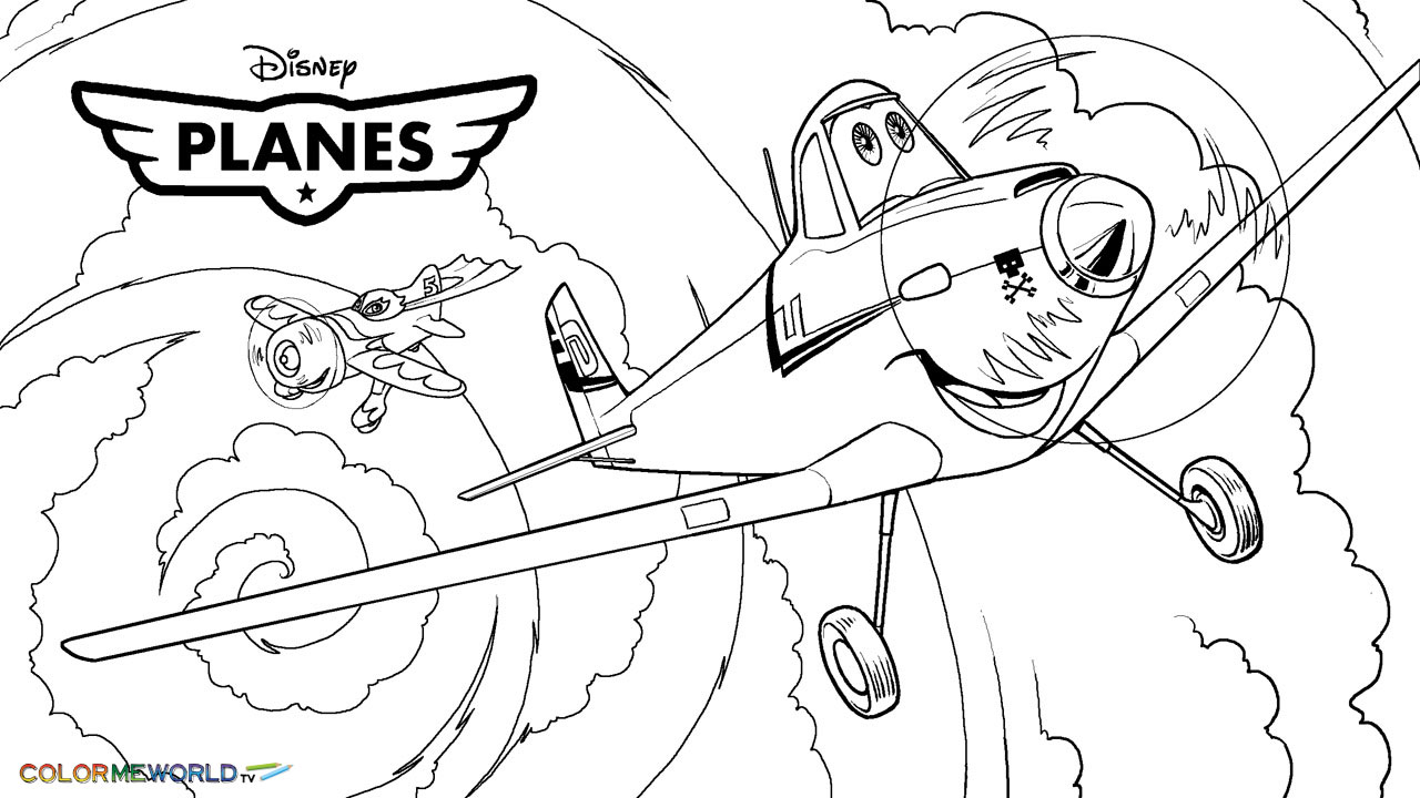 Dibujo para colorear: Planes (Películas de animación) #132773 - Dibujos para Colorear e Imprimir Gratis