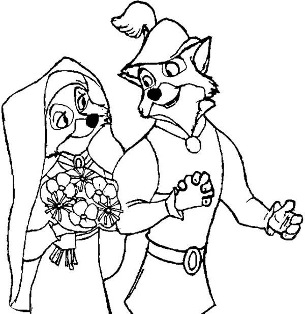 Dibujo para colorear: Robin Hood (Películas de animación) #133128 - Dibujos para Colorear e Imprimir Gratis