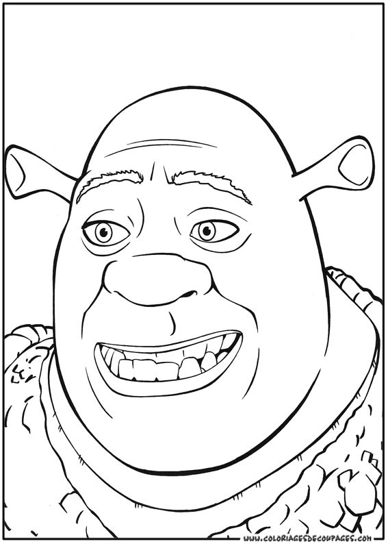 Dibujo para colorear: Shrek (Películas de animación) #115129 - Dibujos para Colorear e Imprimir Gratis
