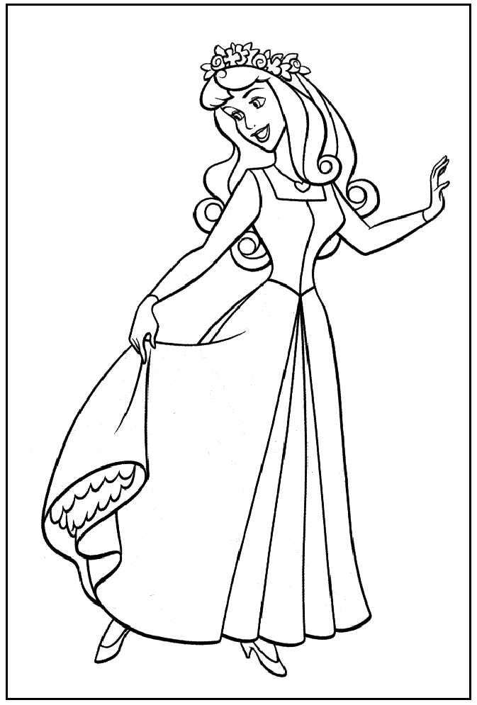 Dibujo para colorear: Sleeping Beauty (Películas de animación) #130748 - Dibujos para Colorear e Imprimir Gratis