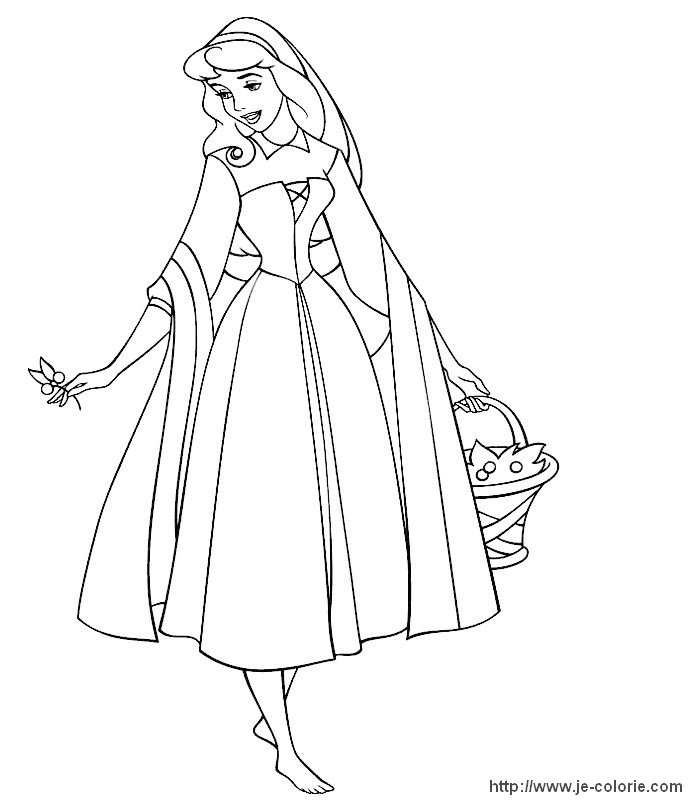 Dibujo para colorear: Sleeping Beauty (Películas de animación) #130796 - Dibujos para Colorear e Imprimir Gratis