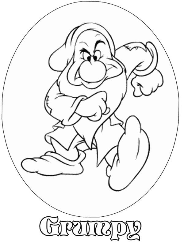 Dibujo para colorear: Snow White and the Seven Dwarfs (Películas de animación) #133847 - Dibujos para Colorear e Imprimir Gratis