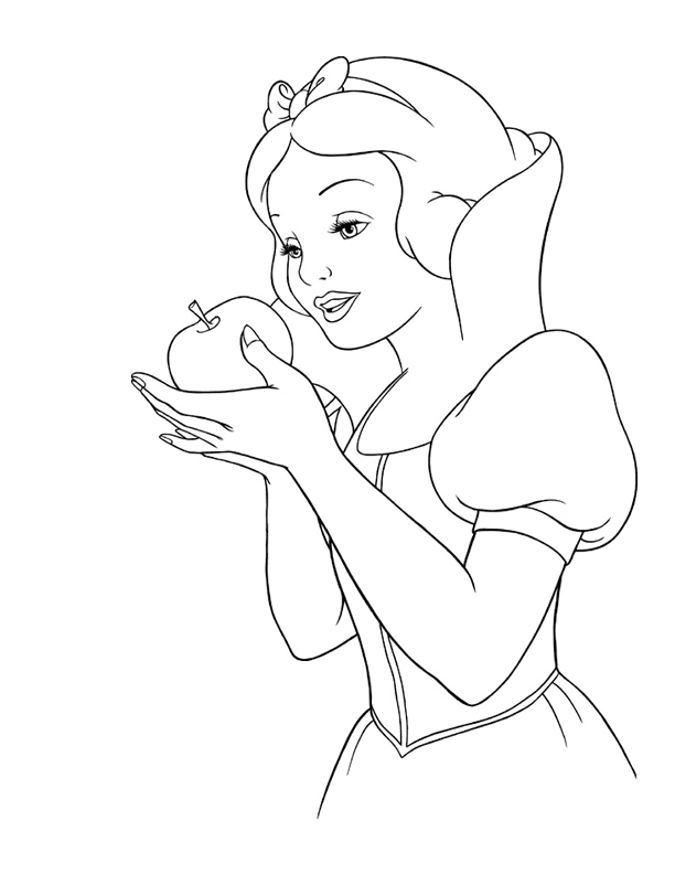 Dibujo para colorear: Snow White and the Seven Dwarfs (Películas de animación) #133849 - Dibujos para Colorear e Imprimir Gratis