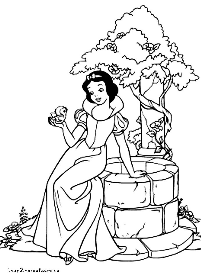 Dibujo para colorear: Snow White and the Seven Dwarfs (Películas de animación) #133858 - Dibujos para Colorear e Imprimir Gratis