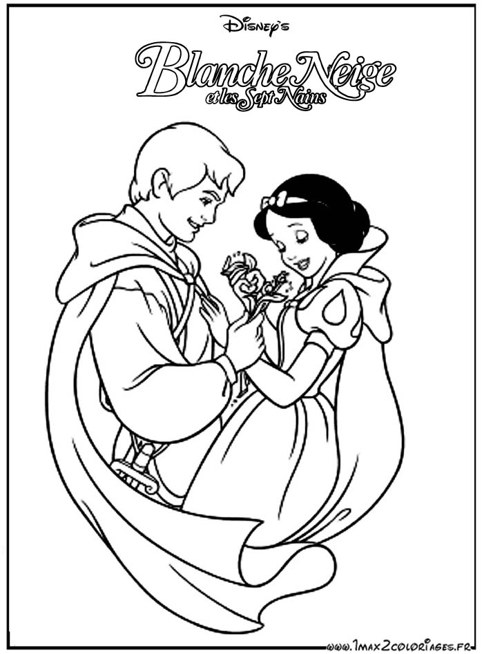 Dibujo para colorear: Snow White and the Seven Dwarfs (Películas de animación) #133880 - Dibujos para Colorear e Imprimir Gratis